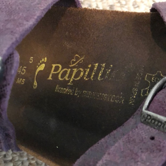 Birkenstock Purple Papillio strappy Sandals size 7 - Picture 8 of 8